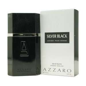  AZZARO SILVER BLACK by Azzaro EDT SPRAY 1.7 OZ For Men 