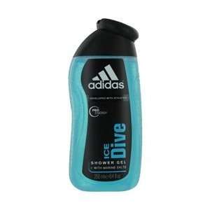 Adidas ICE Dive By Adidas Shower Gel with Marine Salts Pack of 2 X 8.4 