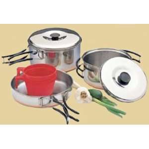  18/8 STAINLES 2 PERSON COOK SET