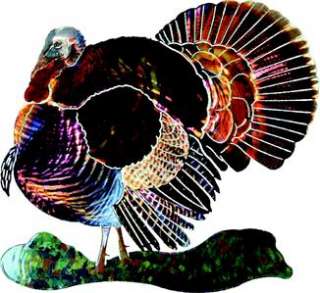 New 3D TURKEY METAL WALL ART Western Lodge Decorations Country Rustic 