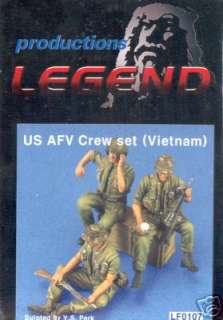 Legend Productions US AFV Crew Set of 3 Vietnam 1/35  
