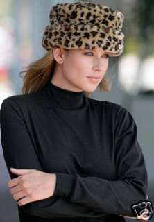 New Mens/Womens Sheep Fur Leather Hat Winter Hats WARM  