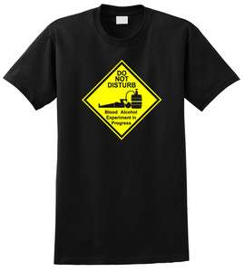 Blood Alcohol Experiment Funny T Shirt Party Drinking  