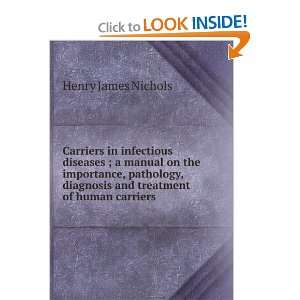  Carriers in Infectious Diseases A Manual on the 
