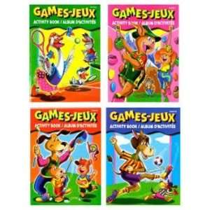  GAMES   JEUX ACTIVITY BOOK Case Pack 60 