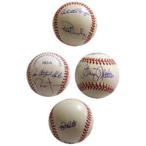   Autographed Baseball   with Catfish Inscription