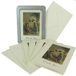  Cavallini Japanese Vintage Print Boxed Thank you Cards 