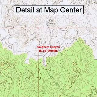   Map   Southam Canyon, Utah (Folded/Waterproof)