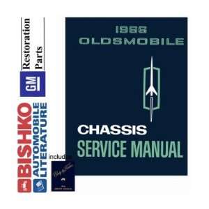  1966 OLDSMOBILE 98 88 442 CUTLASS Shop & Body Manual CD 