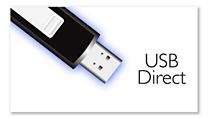 USB Direct for /WMA music playback