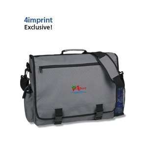  4imprint Business Attache   Gray   Emb   12 with your logo 