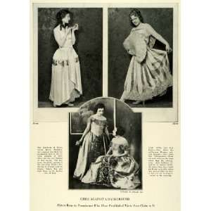   Costume Kouns Vaudeville Stage Drama   Original Halftone Print Home