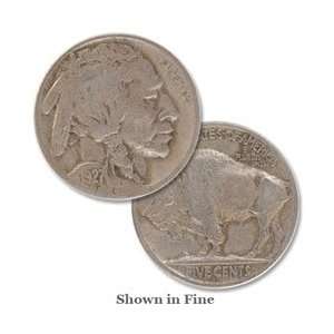  1927 D Buffalo Nickel    Good+ 