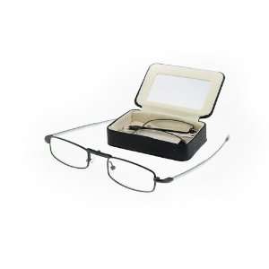  Optx 20/20 Hubble Gunmetal Folding Readers, +200 Health 