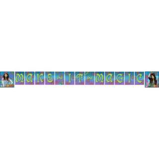 Wizards of Waverly Place Birthday Party Plastic Celebration Banner 