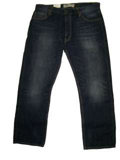 Levis 505 Mens Straight Fit Dark Wash Jeans   4102 NWT  