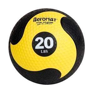 Aeromat 20 lb Rubber Medicine Ball 