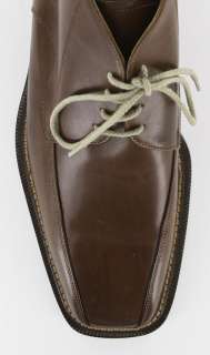 New $850 Stefano Branchini Caramel Brown Shoes 9.5/8.5  