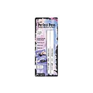  Ranger   Perfect Pearls Products Perfect Medium Pen Set White 