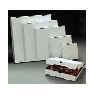   0701 1681413 Corrugated Pizza Boxes, White, 14Wx14D