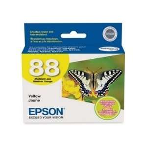  Epson Yellow Ink Cartridge   White And Blue   EPST088420 