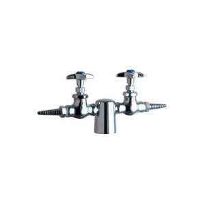  Chicago Faucets Turret with Two Needle Valves 981 