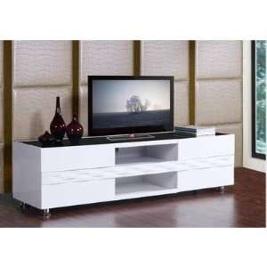  Publisher 71 TV Stand in White High Gloss