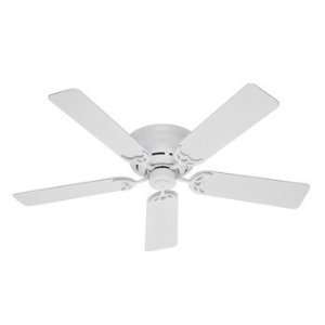  Factory Reconditioned Hunter HR20803 52 Inch White Ceiling 