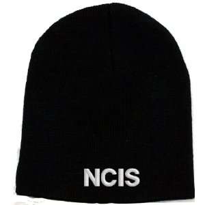  NCIS Logo Embroidered Skull Cap   Black 