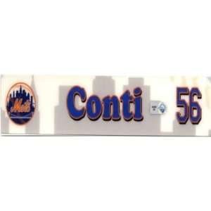  Guy Conti #56 2007 Game Used Locker Room Name Plate 