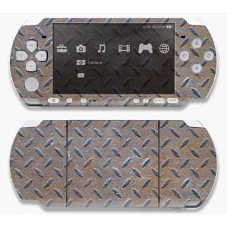  ~Sony PSP Slim 3000 Skin Decal Sticker   Metal Steel 