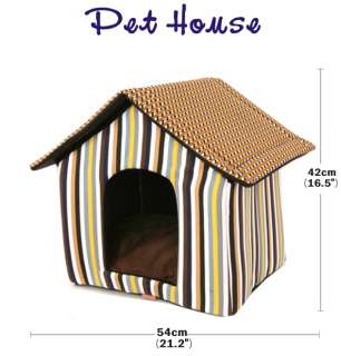 lovely indoor dog house pet house tent puppy carrier bed  