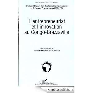   innovation au Congo Brazzaville (Etudes africaines) (French Edition