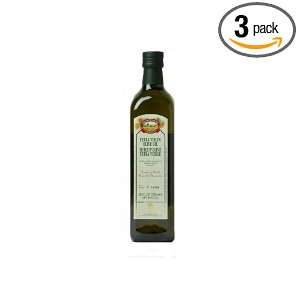   Organic Extra Virgin Olive Oil, 25.4 Ounce Bottle (Pack of 3