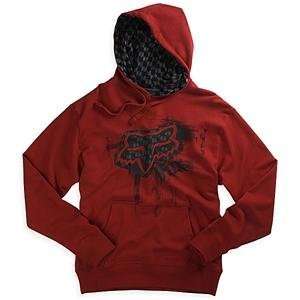  Fox Racing Youth Network Hoody   X Large/Red Automotive