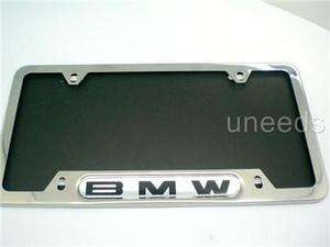 BMW logo Chrome License Plate Frame holder X 5 M 3 5  