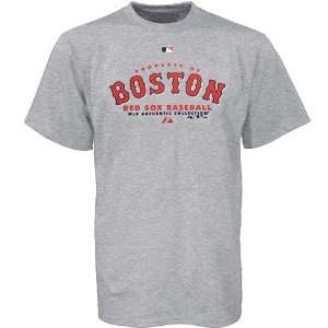  Majestic Boston Red Sox Ash Youth Property Of T shirt 