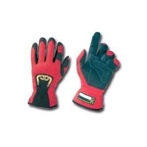  Speed Wrench Mechanic Glove, Red   Medium