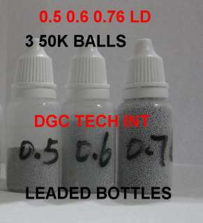 WITH 3 BOTTLES OF 50K BALLS ALSO