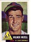 3979 1953 Topps 128 Wilmer Mizell BL Cardinals VG  