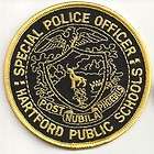 Hartford Public Schools Special Police Officer Connecticut patch