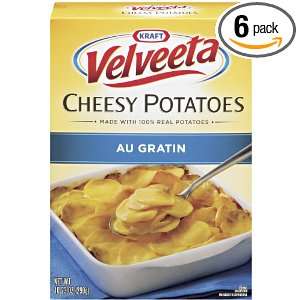 Velveeta Cheesy Au Gratin Potatoes, 10.23 Ounce (Pack of 6)  