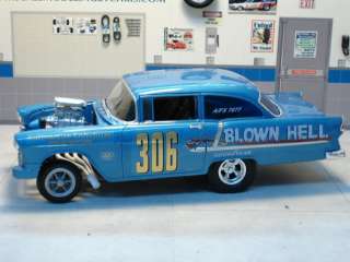 24 / 125   Blown Hell 55 AWB Chevy Coupe Decal Set  