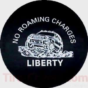 No Roaming Charges Spare Tire Cover 