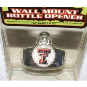  901385   Texas Tech Wall Mount Bottle Opener Case Pack 2 