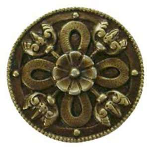  Notting Hill DH Celtic Shield (NHK103 AB)   Antique Brass 