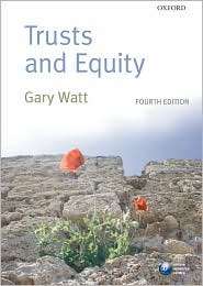 Trusts and Equity, (0199573174), Gary Watt, Textbooks   
