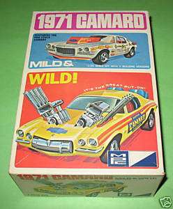 MPC 1971 Chevy Camaro Mild & Wild Annual Issue Art Box  