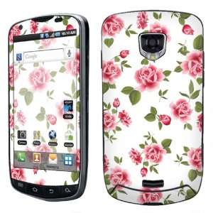   Protection Decal Skin White Rose Garden Cell Phones & Accessories