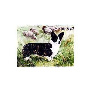  Black and White Corgi Notecards 